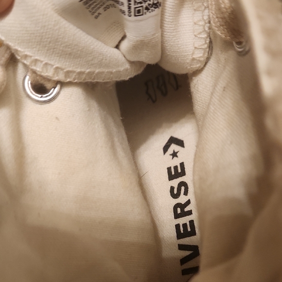 Converse Tan Canvas Platform Sneakers - Picture 6 of 9